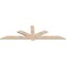 Ekena Millwork Kennewick Smooth Timber Gable Bracket, Douglas Fir, 96"W x 28"H x 1 1/2"D x 5 1/2"F, 7/12 Pitch GBW096X28X0206KEN00SDF - alternate 2